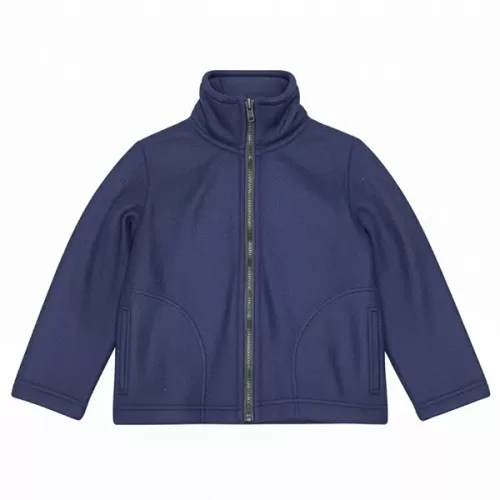 Campera polar azul