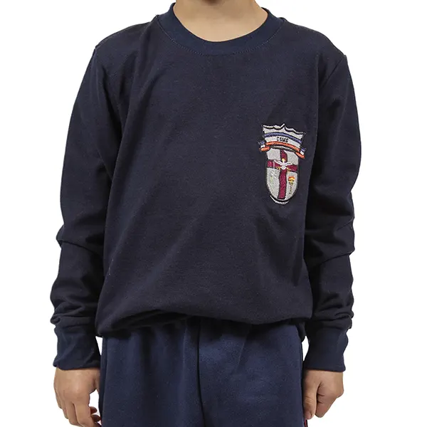 Remera de jardín azul • Colegio Santa María - Imagen 3